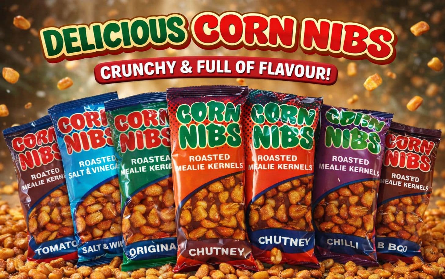 Corn Nips Chutney 1x20x50g